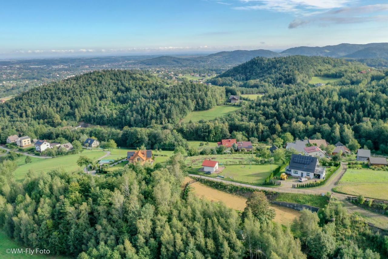 JAWORNICA HOUSE przytulny domek w górach Villa Targanice Exterior foto